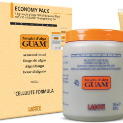 Антицеллюлитная маска из водорослей, GUAM / 1 кг + гель 250 мл Антицеллюлитная маска из водорослей, GUAM / 1 кг + гель 250 мл