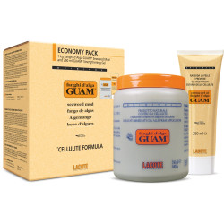 Антицеллюлитная маска из водорослей, GUAM / 1 кг + гель 250 мл Антицеллюлитная маска из водорослей, GUAM / 1 кг + гель 250 мл
