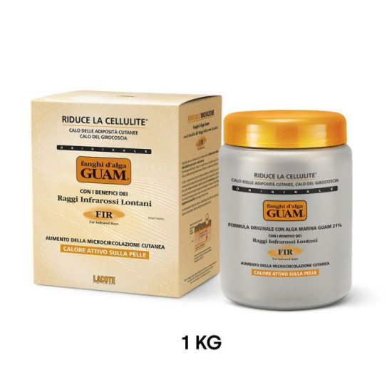Anticeliulitinė kaukė - Šiltoji formulė, GUAM Fir / 1 kg