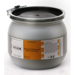 Маска из водорослей против жировых отложений на животе и талии, GUAM Professional / 3000 мл