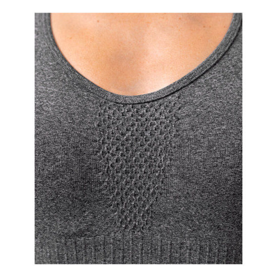 Топ для спорта, GUAM Power Fit / Серый Меланж