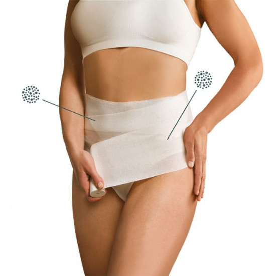 Липоактиватор для бинта против жировых отложений на животе и талии, GUAM Benda Liporiducente / 3 × 100 мл