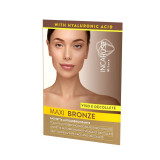 Automatinio įdegio servetėlė veidui ir dekoltė, INCAROSE Maxi Bronze / 7 ml