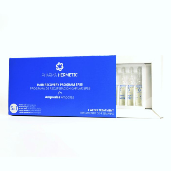 Программа восстановления волос SP55, Pharma Hermetic / 10 ампул × 2 мл
