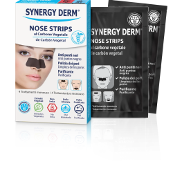 Полоски для носа против черных точек, SYNERGY DERM Nose Strips / 4 шт.