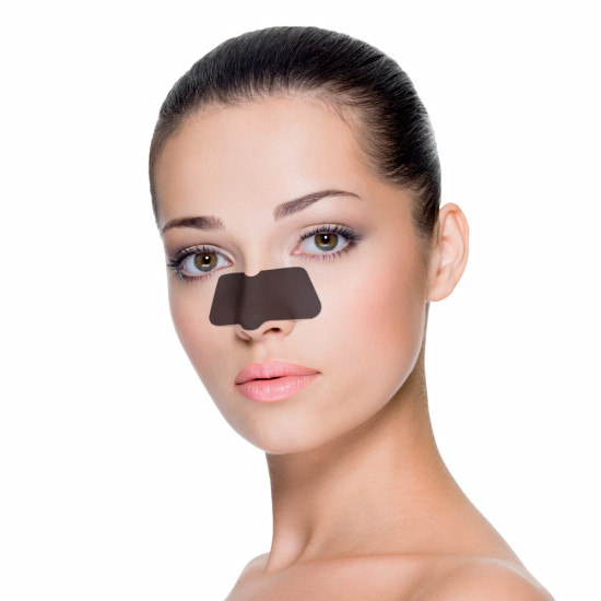 Полоски для носа против черных точек, SYNERGY DERM Nose Strips / 4 шт.